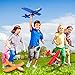 Aiencsai 3 Pack Airplane Launcher Toy 126 Foam Glider Led Plane 2 Flight Mode Catapult Plane for Kids Outdoor Sport Flying Toys Gifts for 3 4 5 6 7 8 9 10 12 Year Old Boys Girls - Image 3