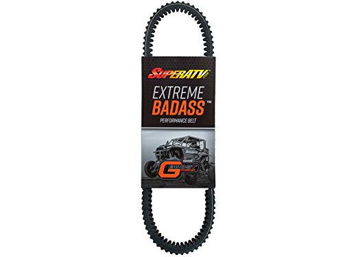 SuperATV Heavy Duty CVT Drive Belt for Polaris RZR XP 1000 2014  Extreme Heat  Abuse Resistant  USA Made Belt