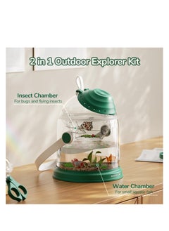 KASTWAVE Kids Explorer Kit, Bug Catcher Kit for Kids, Outdoor Exploration Set with Backpack, Butterfly Net, Magnifier, Insect Exploration Toy Set, Educational Nature Exploration Toys Gift for Boys Girls  - Image 2