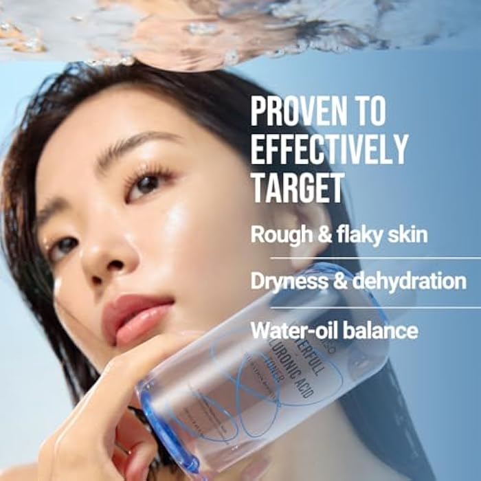 Jumiso Waterfull Hyaluronic Toner 250ml | Face Moisturizer, Facial Toner for All Skin Types, Daily Deep Hydration | Vegan, Fragrance-Free… - Image 5