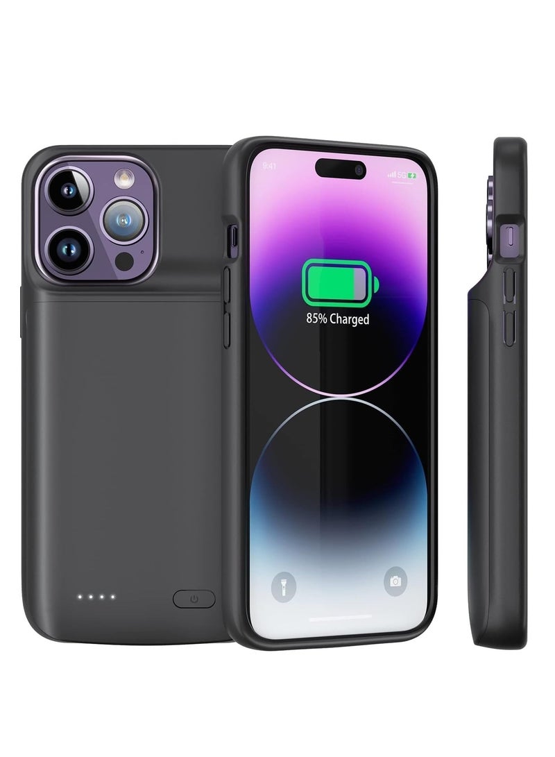 FOCUS حافظة بطارية FOCUS لجهاز iPhone 14 Pro Max بسعة 7000mAh المعززة - Image 1