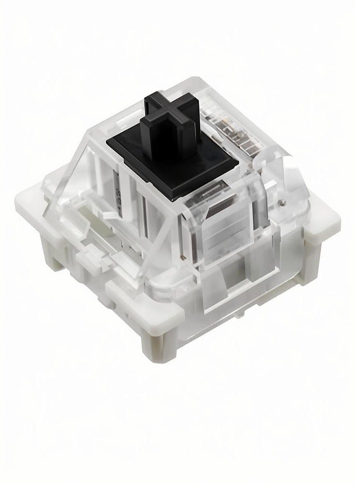 general 110Pcs 3-pin Linear Tactile Click Switch Mechanical Keyboard Black Switch Outemu Keyboard Switch - Image 1