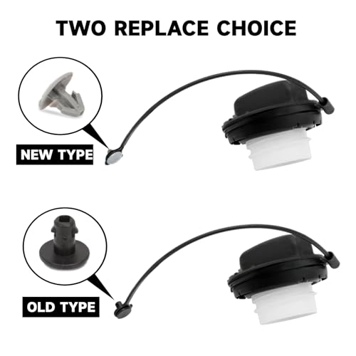 AceSupever Gas Cap Replacement for Nissan Altima, Fuel Tank Gas Cap with TETHER Strap 17251-3JA0A Replacement for INFINITI, Frontier, Murano, Pathfinder, for Infiniti JX35/QX60 - Image 2