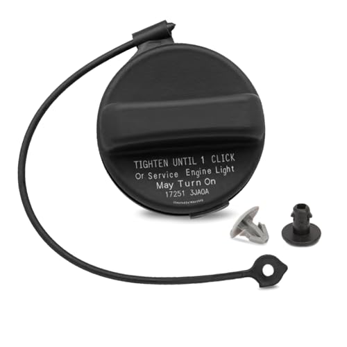 AceSupever Gas Cap Replacement for Nissan Altima, Fuel Tank Gas Cap with TETHER Strap 17251-3JA0A Replacement for INFINITI, Frontier, Murano, Pathfinder, for Infiniti JX35/QX60 - Image 1
