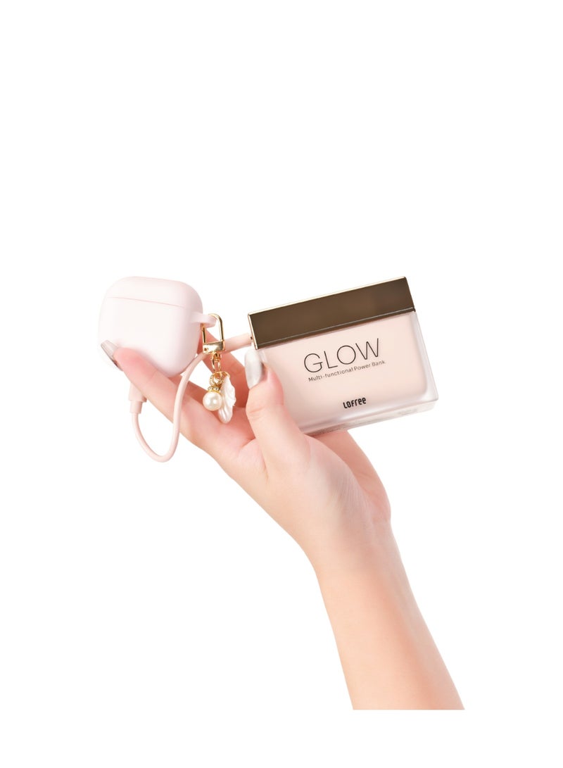 LOFREE Glow compact Power Bank 10000mAH, up to 22.5W USB fast charging, LED Light effects, Air Travel Friendly, 8 point safety system, Blazing Hour color - Image 3
