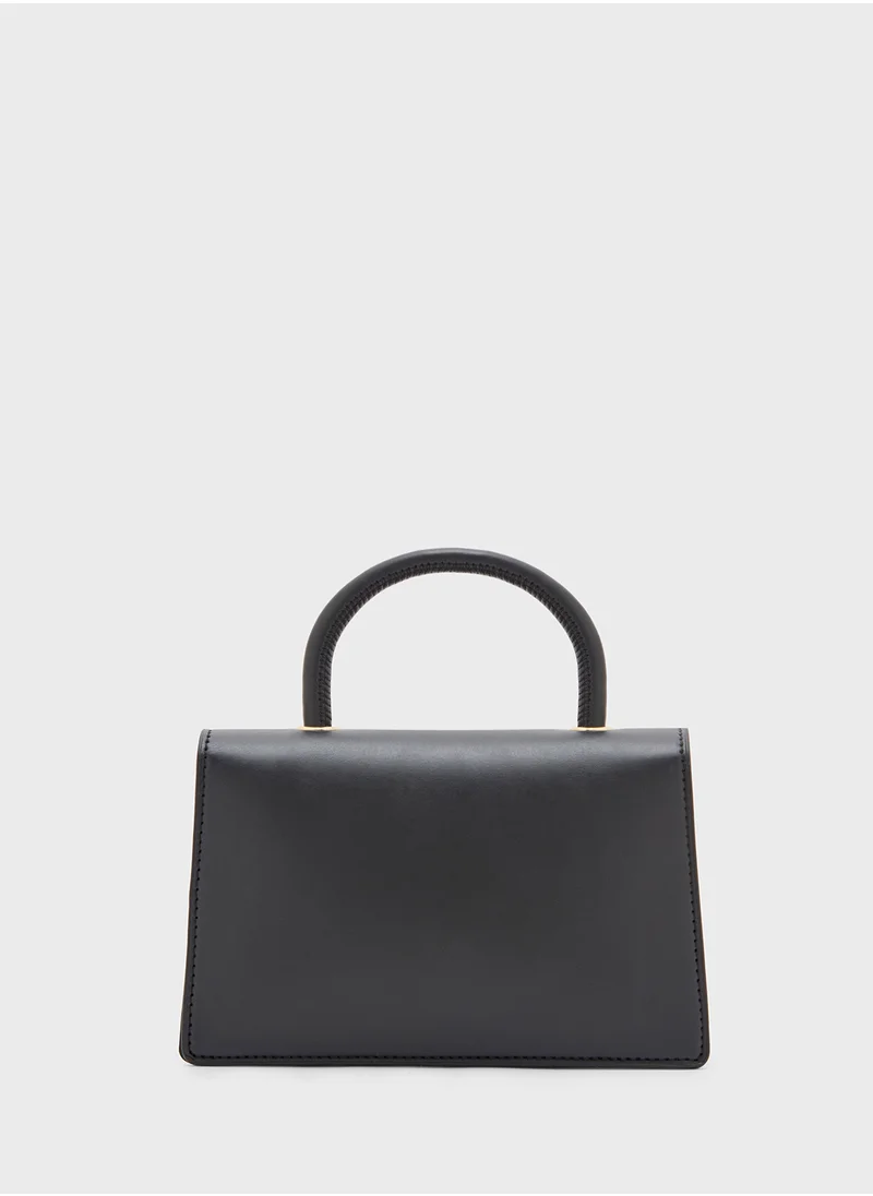 ايلا Metal Trim Detail Satchel Bag