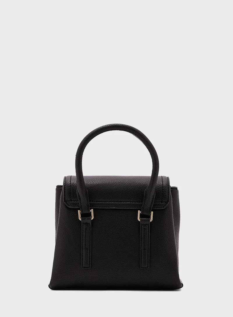 CALVIN KLEIN Elevated Flap Over Satchel