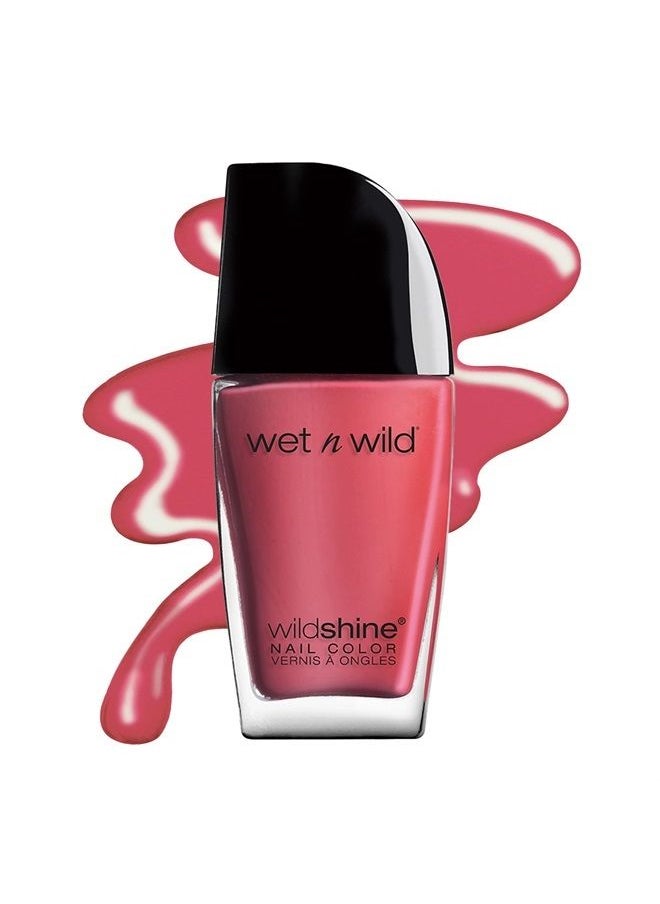 Wet N Wild Wild Shine Nail Polish, Pink Lavender Crème, Nail Color  - Image 1
