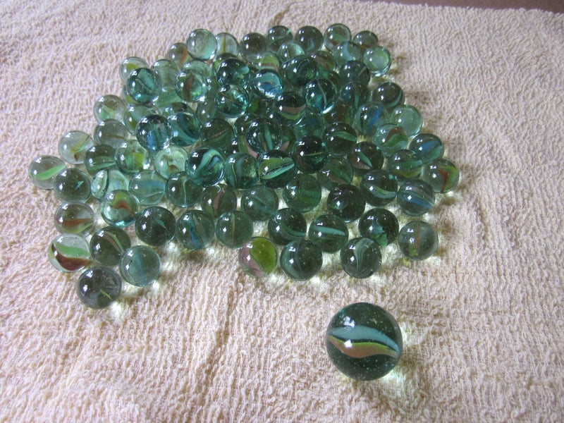 JMK 100 pcs Glass Marbles with Shooter - Image 3