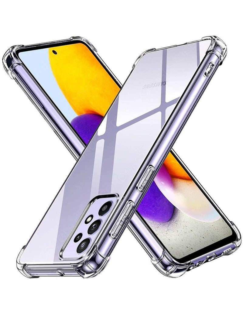 Raxoom Samsung Galaxy A33 5G Case Cover Protective Shock Absorption Bumper soft Transparent Case (Clear) - Image 1