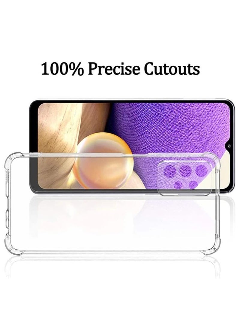 Raxoom Samsung Galaxy A33 5G Case Cover Protective Shock Absorption Bumper soft Transparent Case (Clear) - Image 4