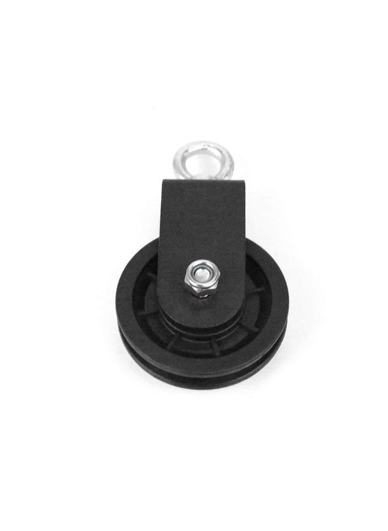 ماركة غير محددة 3.54 in/90 mm Cable Pulley 360 Degree Rotation Traction Wheel for LAT System DIY Attachment Lifting Blocks,hoists,Ladder Lift, Gym Equipment, Home Projects, Clothesline, Shop Lifts  - Image 3