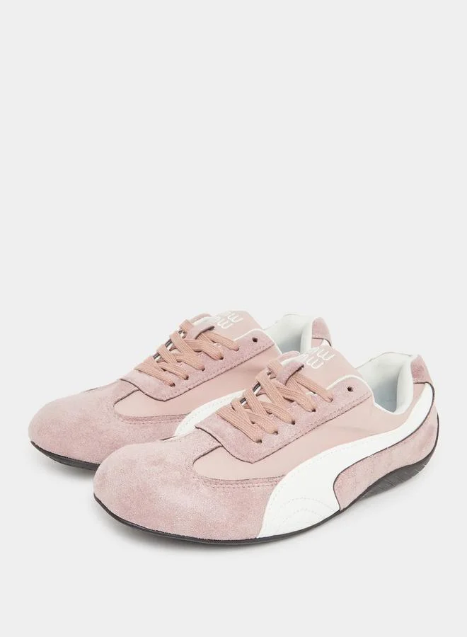 Styli Styli Color Block Lace Up Sneakers