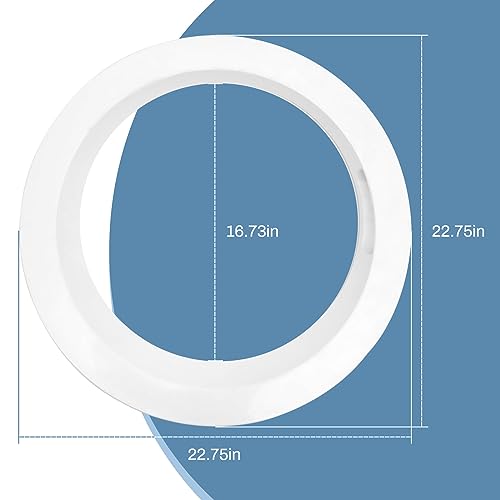 Feikeer 134550500 Washer Outer Door Panel Replace frigidaire 134550500 Door Panel, 134550500 Panel Compatible With frigidaire affinity Washer Outer Door Panel 134550560, crosley Washing Machine - Image 4