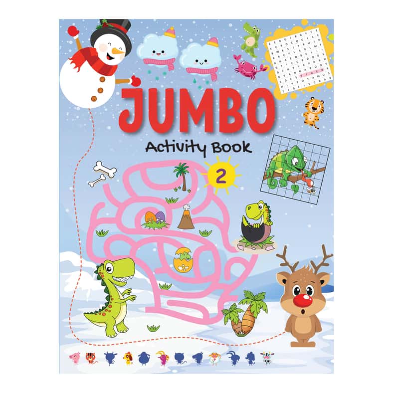 Pan Home Jumbo Set of 2 Activity Book 128 Pages -Multi - Image 5
