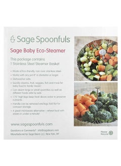 Sage Spoonfuls Sage Spoonfuls, Baby, Eco Steamer, 1 Count  - Image 2