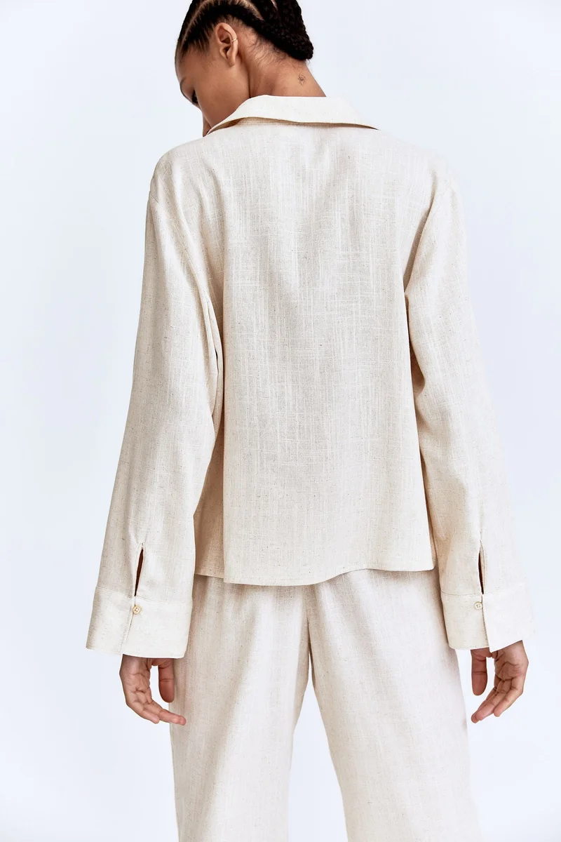 اتش اند ام Airy shirt