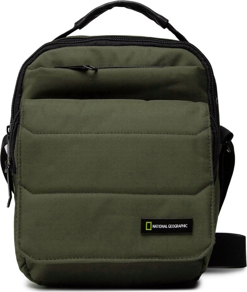 NATIONAL GEOGRAPHIC Men's Shoulder Bag Crossbody Khaki N00704.11 - Image 1