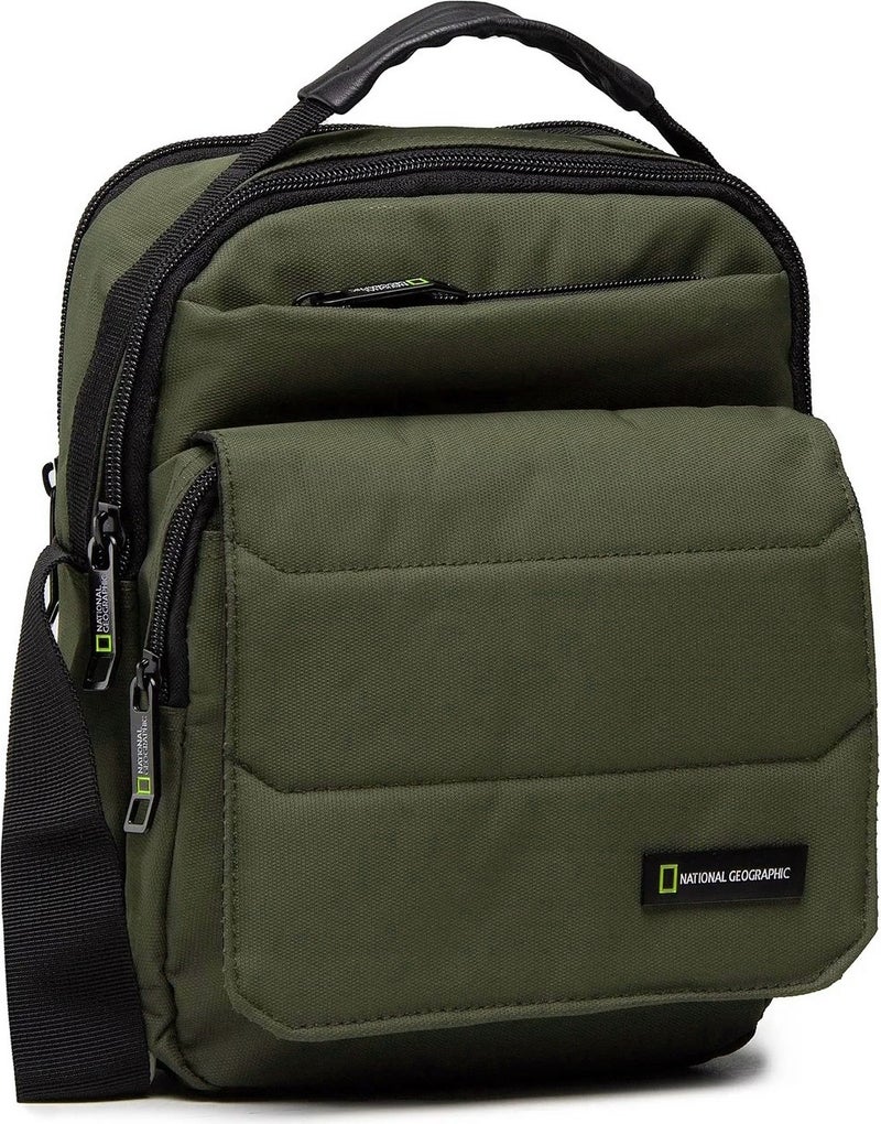 NATIONAL GEOGRAPHIC Men's Shoulder Bag Crossbody Khaki N00704.11 - Image 2