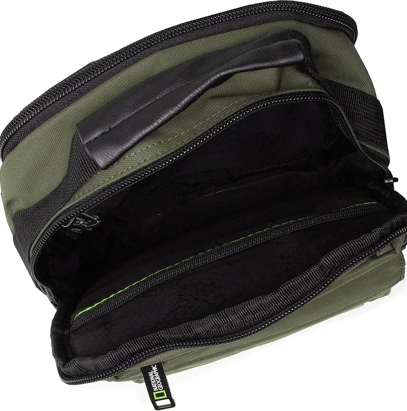 ناشيونال چيوغرافيك Men's Shoulder Bag Crossbody Khaki N00704.11