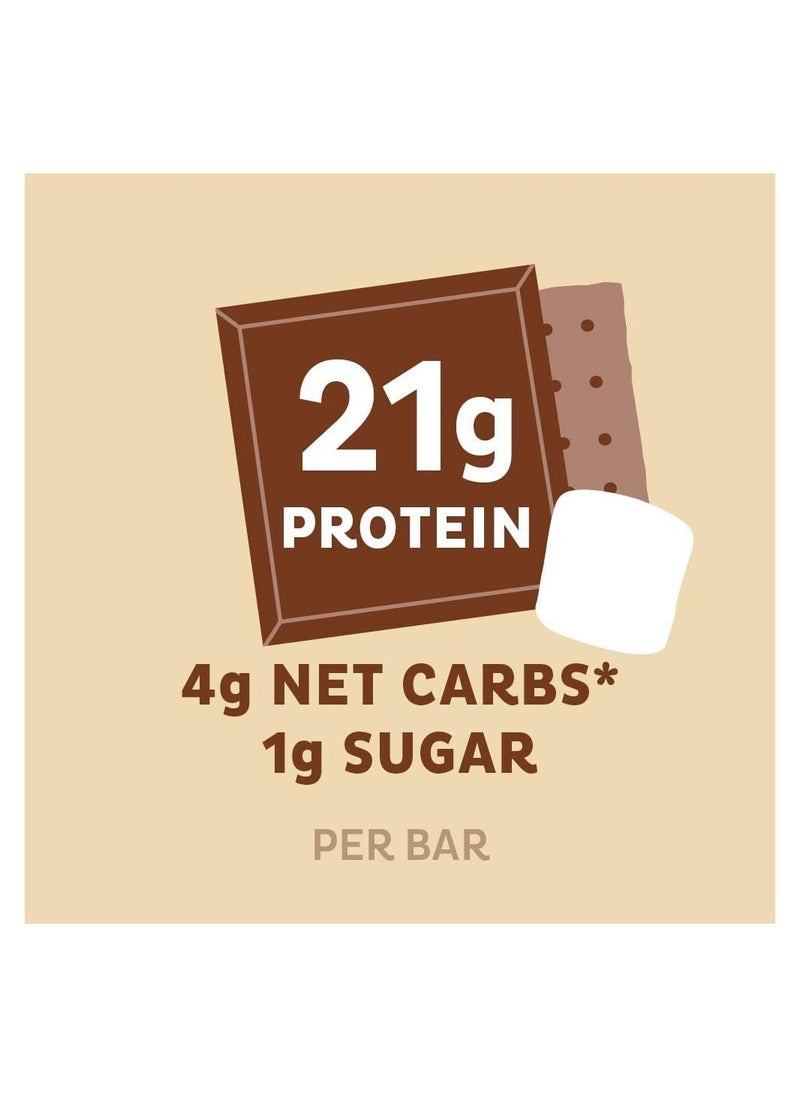 Quest - Quest Nutrition S’mores Protein Bar Low Carb Gluten Free Keto Friendly - Image 1