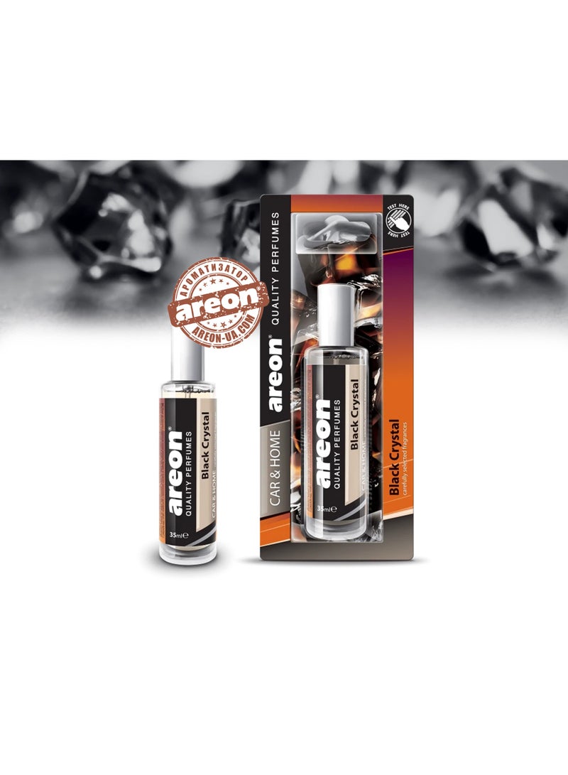 Areon Car & Home Perfume Black Crystal 35ml | Long Lasting Car Air Freshener & Elegant Home Fragrance - Image 3