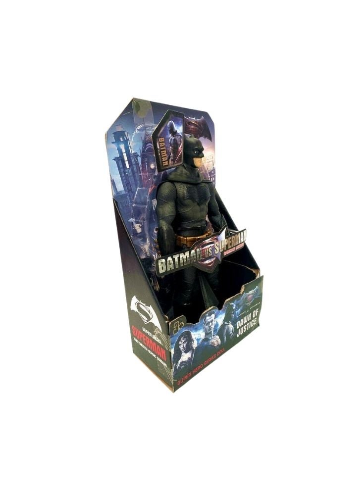 Premium Batman Action Figure – Dawn of Justice Super Hero Figure with Cape, DC Comics Collectible Toy for Kids - Image 4