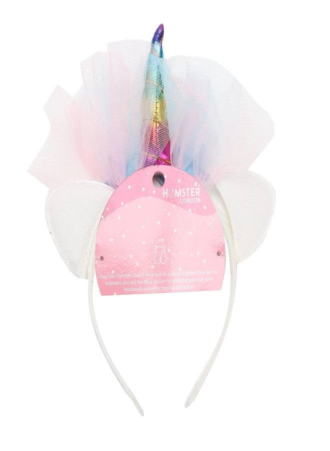 HAMSTER LONDON Girl's Hair Accessories Cute Girls Star Cat Ears Unicorn Headbands, Children Headwear Photo Props Hairbands, Baby Girls Birthday Unicorn Theme Party Supplies - Image 3