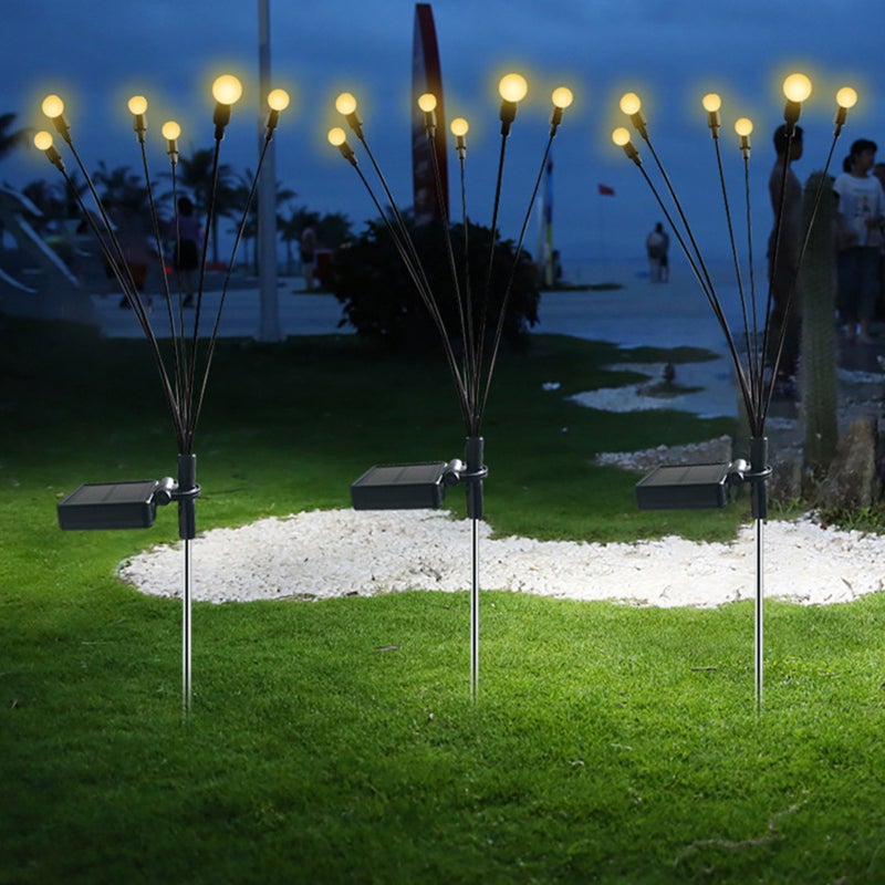 Solar Powered Lawn Lamp Waterproof Outdoor Pathway Light Landscape Decorative Garden Lights Night Lights Colorful Light - Image 3