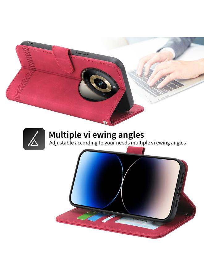 S-TOP Case For Realme 11 Pro Dierfeng Dream Line Leather Phone Case - Image 4