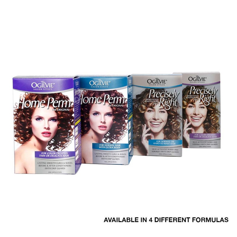 Ogilvie Salon Styles Home Perm The Original - For Color Treated, Thin, or Delicate Hair - 1 Application - Image 5