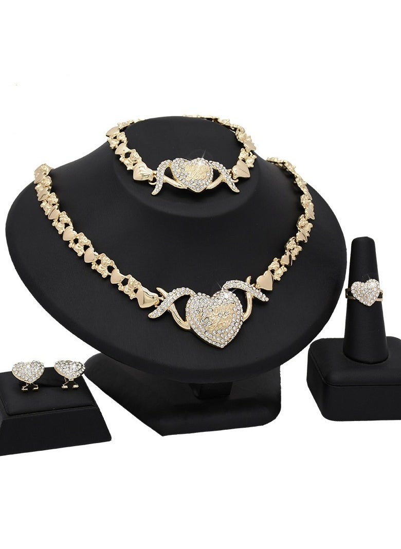 Mark Fairwhale European and American Fashion Multi-layer Woven Women's Necklace Set 