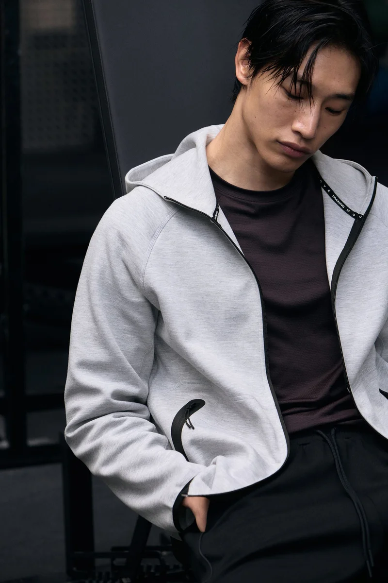 H&M DryMove™ Zip-through hoodie