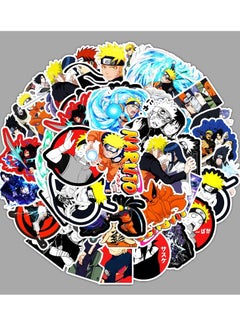 54-Pcs Anime Naruto Cartoon Stickers Cool Waterproof Vinyl Stickers For Laptop Phone And Computer