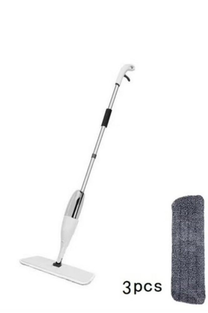 Premium Water Spray Mop With Sprayer 360 Degree Rotating Handheld Washable Mop Home Floor Cleaning Tools - Image 1