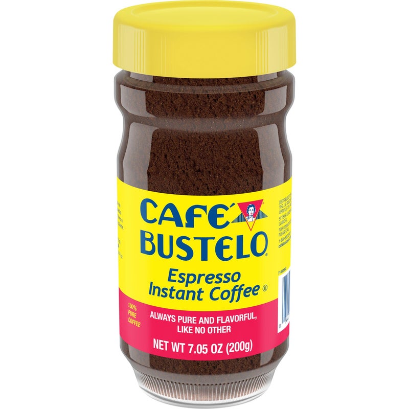 Cafe Bustelo CafÃ© Bustelo Espresso Style Dark Roast Instant Coffee, 7.05 Ounces - Image 1