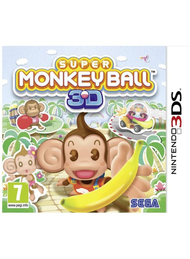 Sega Super Monkey Ball 3D (Intl Version) - Adventure - nintendo_3ds - Image 1