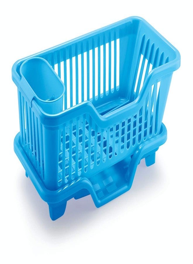 GLIVE (LABEL) Dish Drainer and Drying Rack Kitchen Sink Dish Drying Rack Drainer Washing Holder Basket Organizer Tray - Image 1