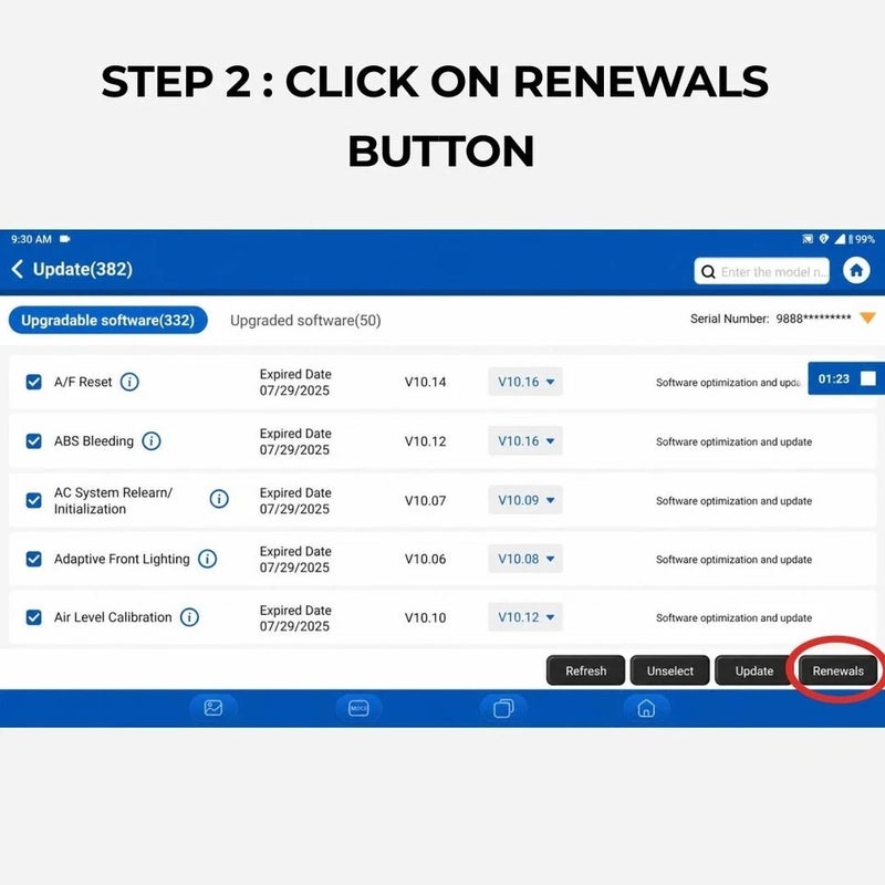 Topdon ADAS Software One Year Update Subscription Service - Image 3