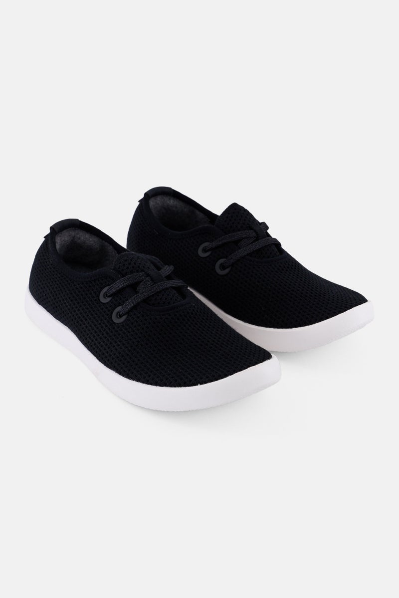 Allbirds Women Lace Up Casual Shoes, Black - Image 1