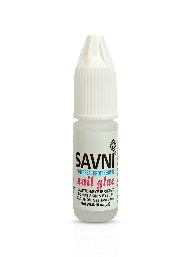 Savni 1 Bottle Of Nail Art Glue For Artificial Nails And Pasting, 3 G - Image 1