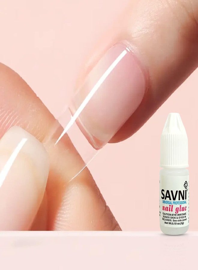 Savni 1 Bottle Of Nail Art Glue For Artificial Nails And Pasting, 3 G - Image 3