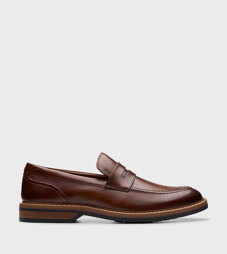 clarks Aldwin Step Mid Tan Lea