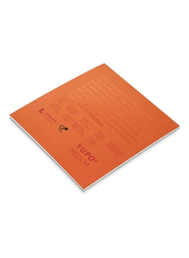 Yupo Paper Yupo Medium Paper Pad 7"X7" 10 Sheets/Pkg White 74Lb  - Image 3