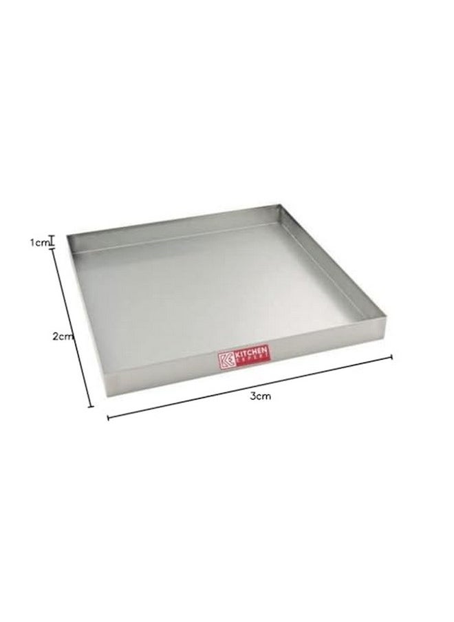 Kitchen Expert - Kitchen Expert Stainless Steel Multipurpose Sweet Bakeware Tray (13.5 x 10.5 inch) - Image 1