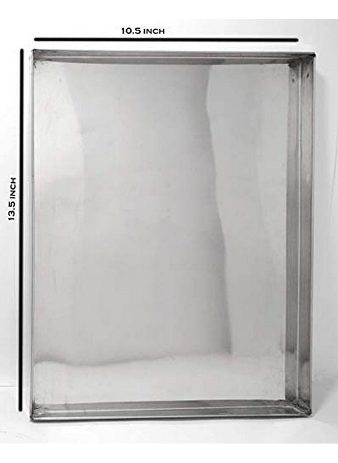Kitchen Expert - Kitchen Expert Stainless Steel Multipurpose Sweet Bakeware Tray (13.5 x 10.5 inch) - Image 1