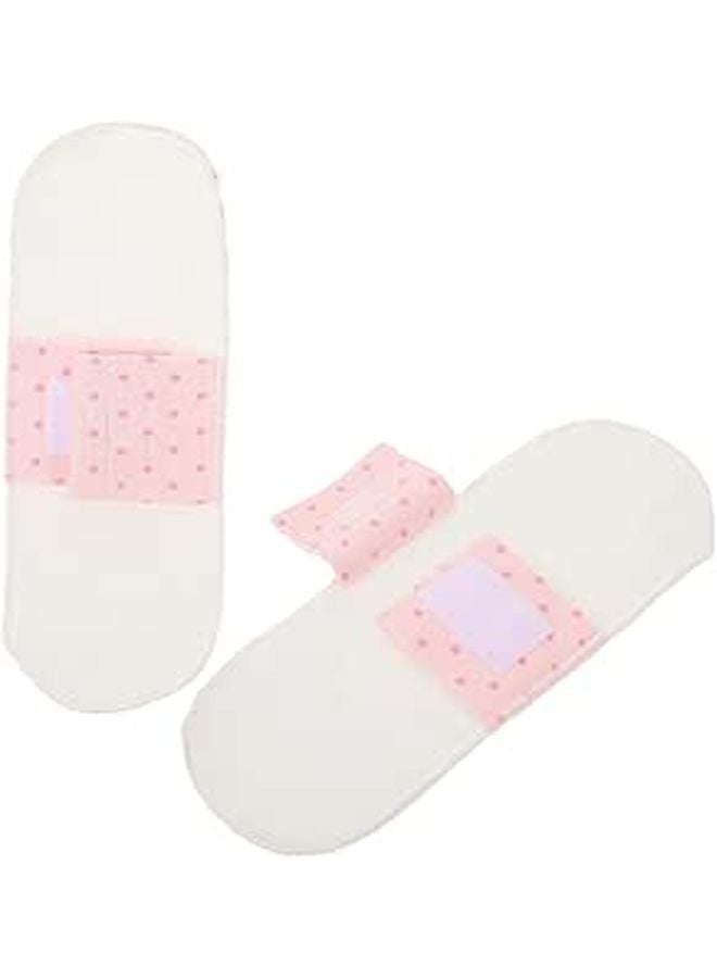 Reusable Cotton Menstrual Pads 2pcs Washable Soft Breathable 21cm Waterproof Period Pads - Image 1