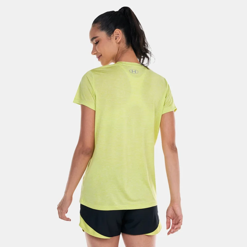 UNDER ARMOUR Women's Tech™ Twist V-Neck Training T-Shirt