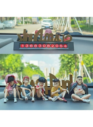 Fashionable Brand Sakuragi Hanamichi Rukawa Kaede Figure Slam Dunk Figure Gk Shohoku Team Bench Mitsui Hisashi Car Ornaments-Color:Small 8cm Casual Parking Garage Set - pzsku/ZFB47729CFF8D9AE7CE7BZ/45/1746219610/f09b3d20-36c8-47f7-9e27-228a48b2539a