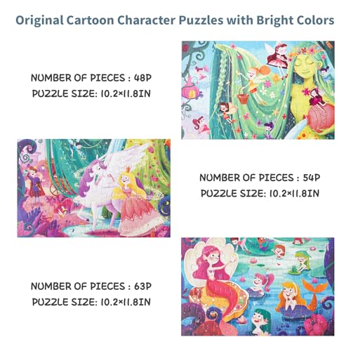 TOI Leveled Puzzles for Kids Aged 35 and Up Toddler Puzzle Preschool Learning Jigsaw Puzzles Large Pieces Educational Game for Boys Girls Cognitive Story Step 4 - Image 5